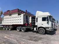 SHANXI SHACMAN CNG комплект прицеп + тягач