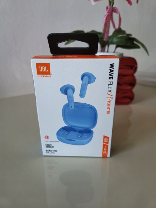 Casti audio in-ear JBL Wave Flex, True Wireless, Deep Bass, Originale!