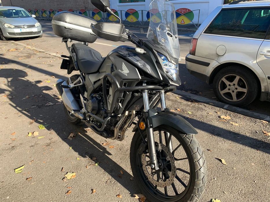 Honda CB 500X Vand Honda CB500X, rulata putin, topcase, crash guard