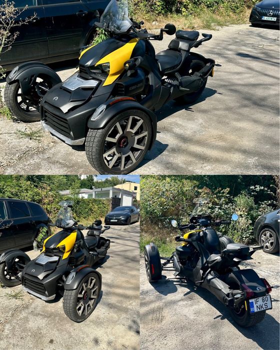 Can am Ryker Rally limited edition bombardier AKRAPOVIC 82CP suspensie