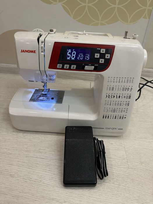 Швейная машина, оверлог Janome 3160 QDC