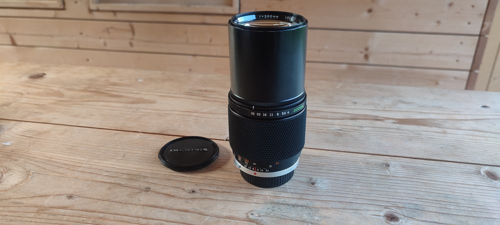 Pentru colecție Obiectiv Olympus OM zuiko 200mm 1:4