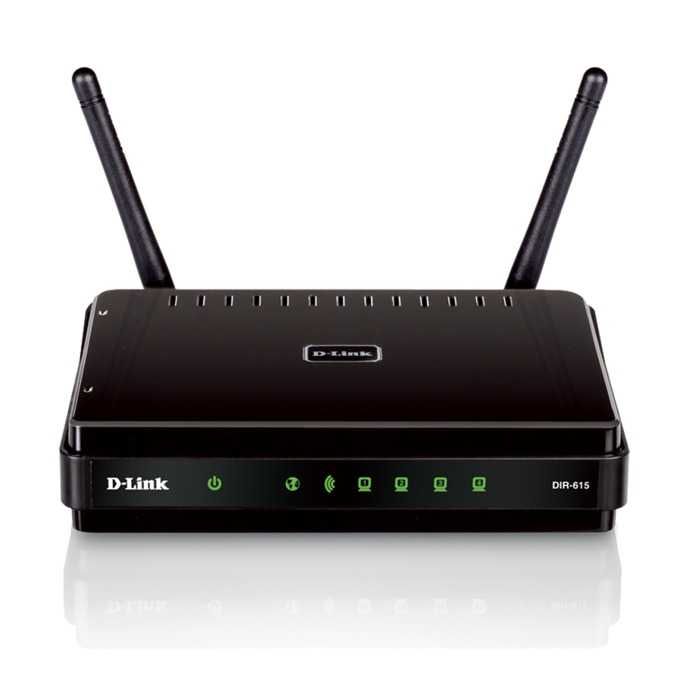 Рутер D-Link DIR-615 +подарък суич TP-Link TL-SF1008D, 200Mbps, 8Port