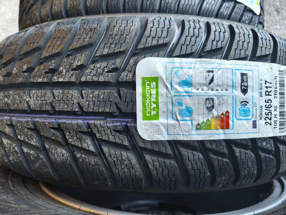 225/65/17" 4бр Nokian wr suv3,dot3117