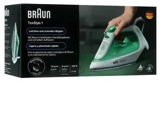 Паровой Утюг Braun TexStyle 1 SI1040GR