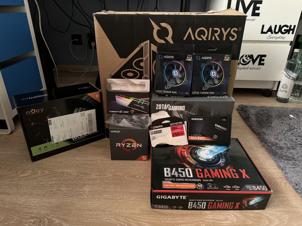 PC Gaming, AMD Ryzen 5 2600x, Zotac Nvidia RTX 2060