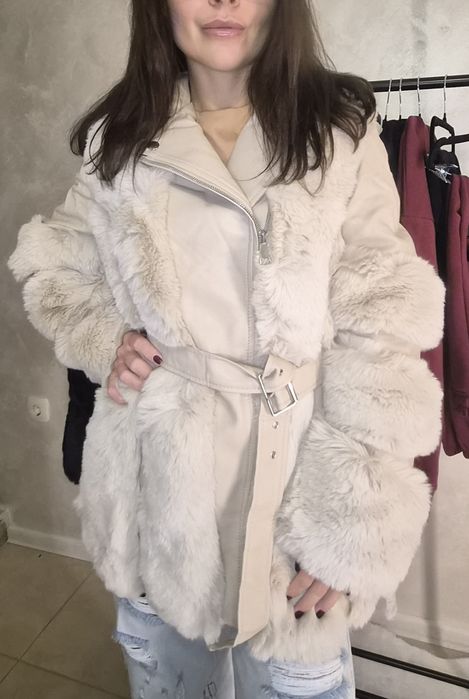 Дамско яке с пух zara