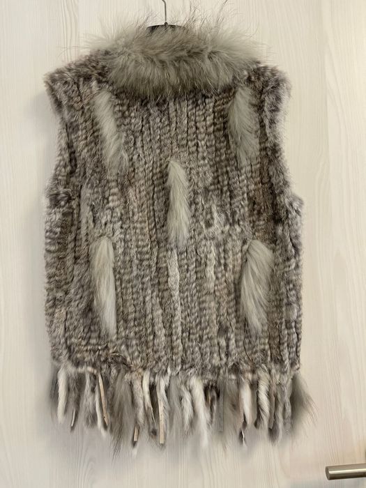Vesta din blana naturala
