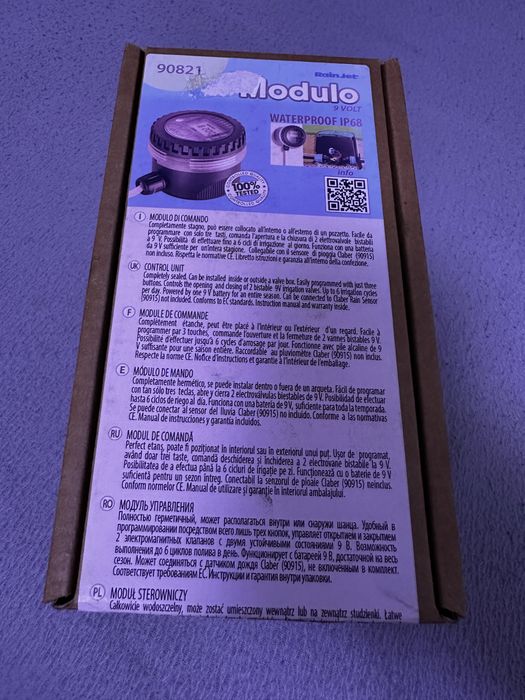 Modulator de control Claber 9V