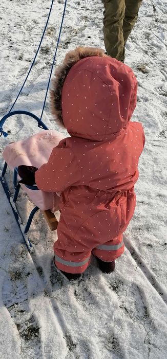 Vand salopeta h&m impermeabila iarna pt fetita 74