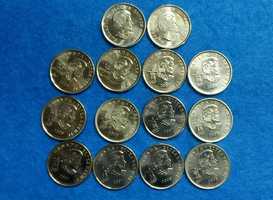 монеты Канады ( UNC) 14 штук.