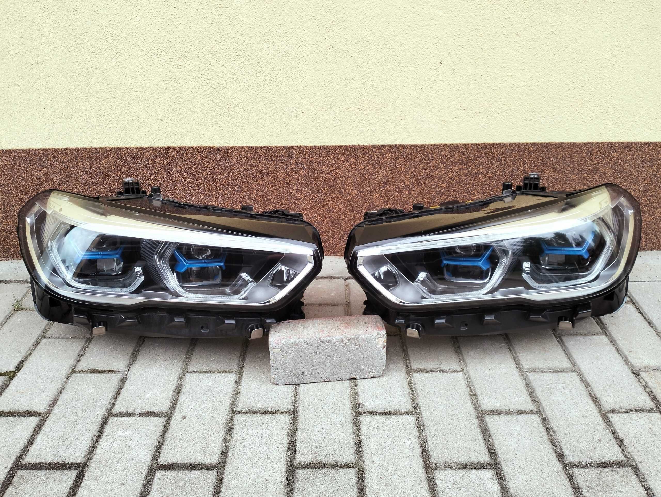 Оригинални фарове BMW X5 X6 G05 G06 LASER 2018 + година