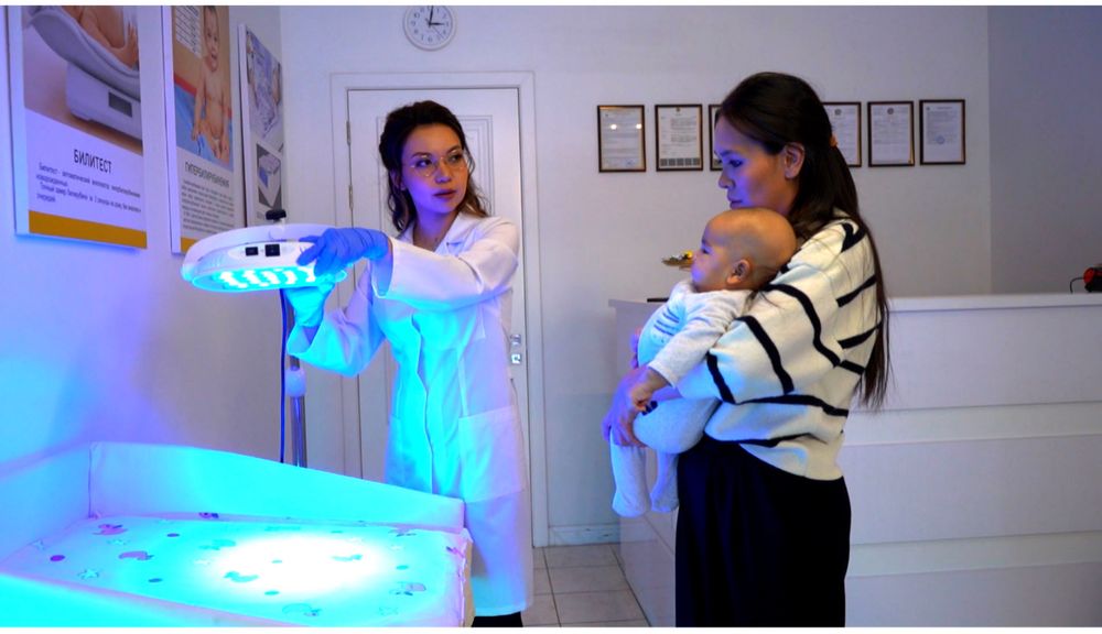 Фотолампа лампа от желтушки