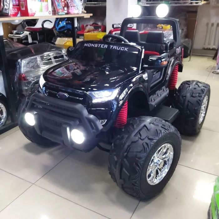 Новый детский электромобиль ford monster truck