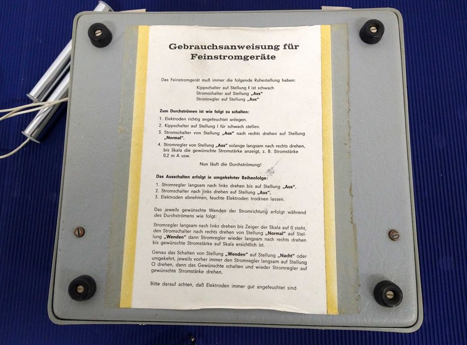 Aparat de electroterapie Glückshofer FEINSTROM G2