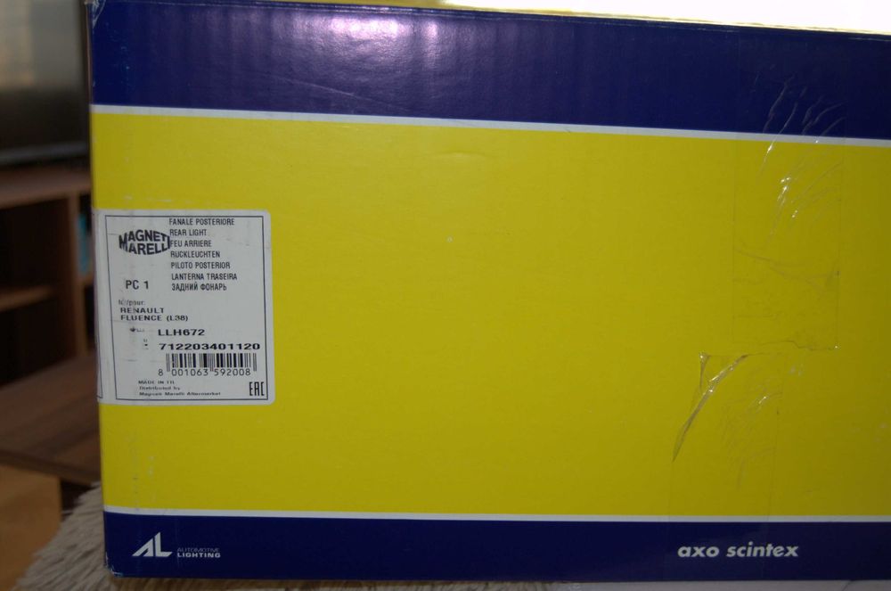 Заден фар MAGNETI MARELLI за RENAULT Fluence (L3_)