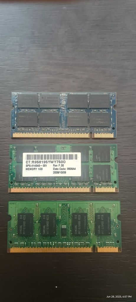 Комплект DDR2 SODIMM Ram
