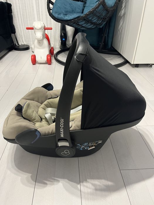 Scoica auto Pebble Plus I-Size, Sand, 0-75 cm, Maxi Cosi