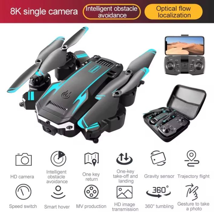 Drona 8K GPS 10000 metri