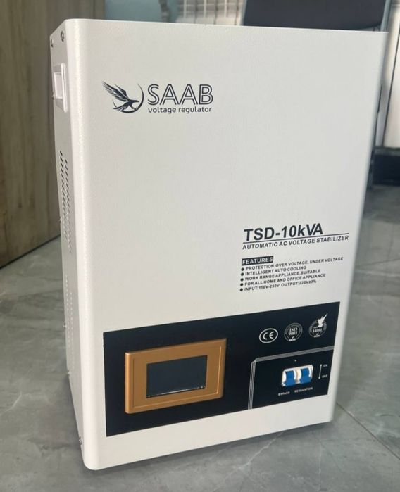 Арзон стабилизатор напряжения TSD-10 кВт SAAB латерний stabilizator