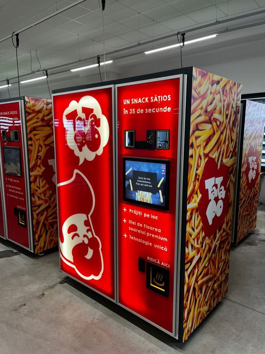 Automate de cartofi prâjiti, funcționalitate 24/7, remote control