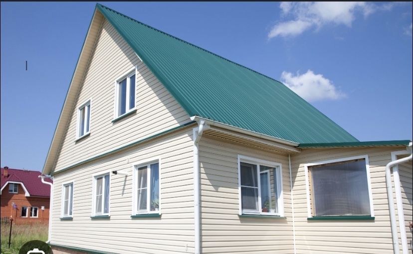 Фасадные работы сайдинг