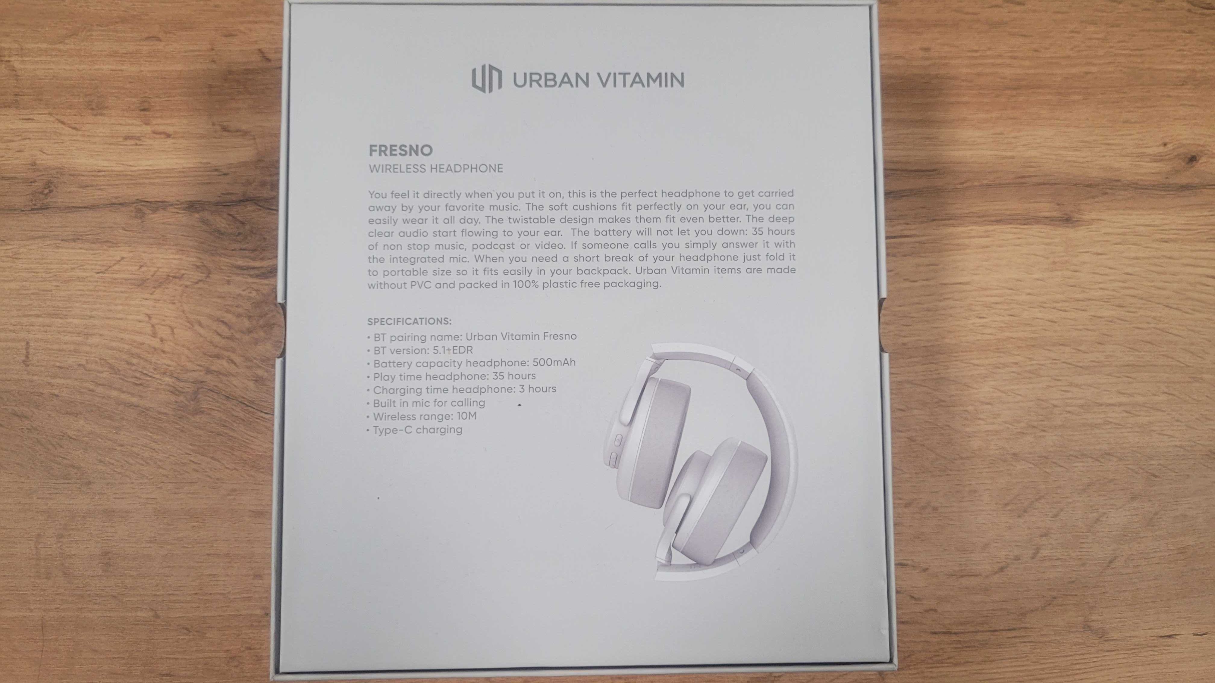Безжични слушалки Urban Vitamin Fresno