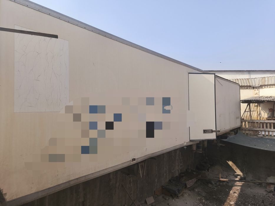 Прицеп будка от холодильника!