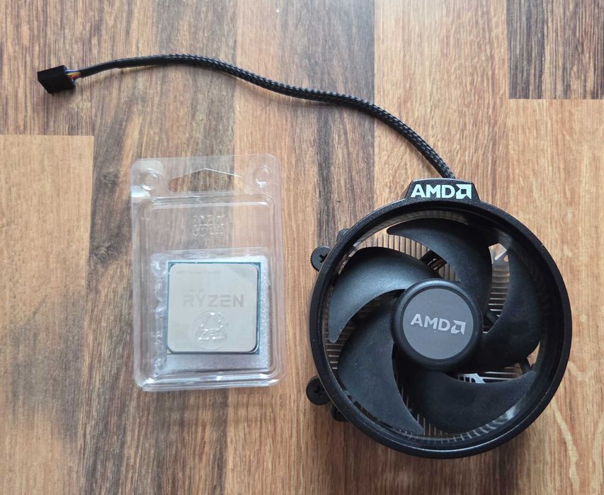 CPU: AMD Ryzen 5 2600X + Stock Cooler