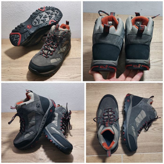 Ghete bocanci JACK WOLFSKIN TEXAPORE piele naturală vânătoare nr 42, 5