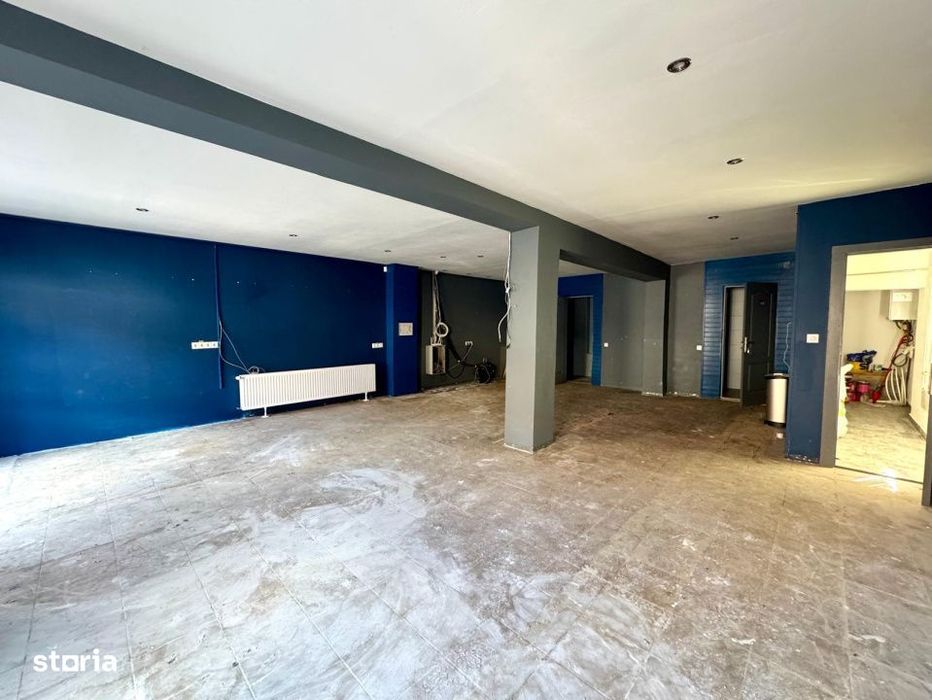 Spatiu comercial cu terasa, 88 mp utili, alimentatie publica, zona Pie