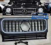Решетка за предна броня с LED светлини за Mercedes Benz W463,1990-2018