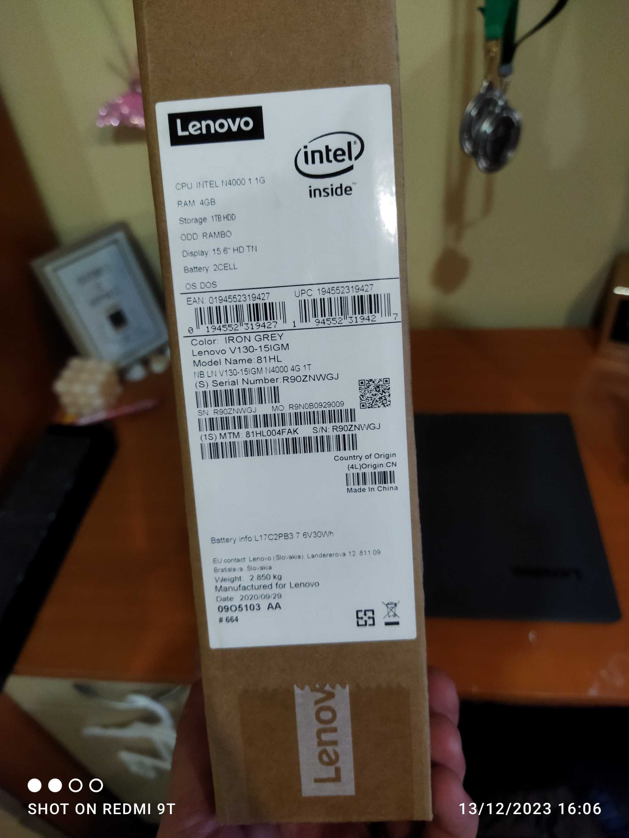 Lenovo 81 HL 15.6