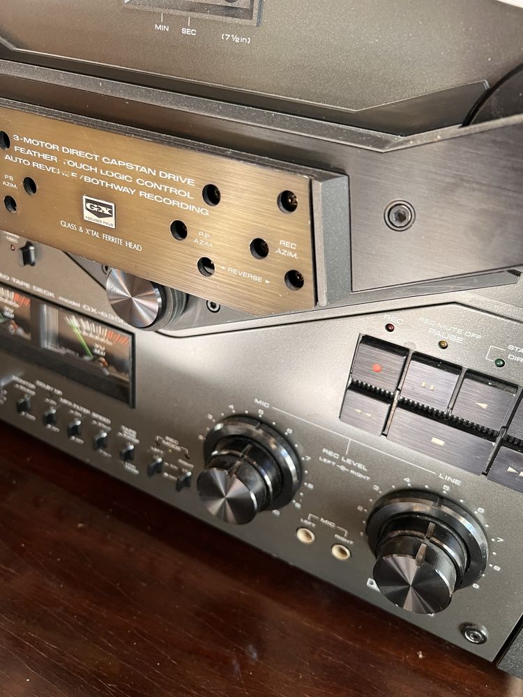 Akai TAPE DECK model GX-635ĐE magnetofon fara nab -uri si role