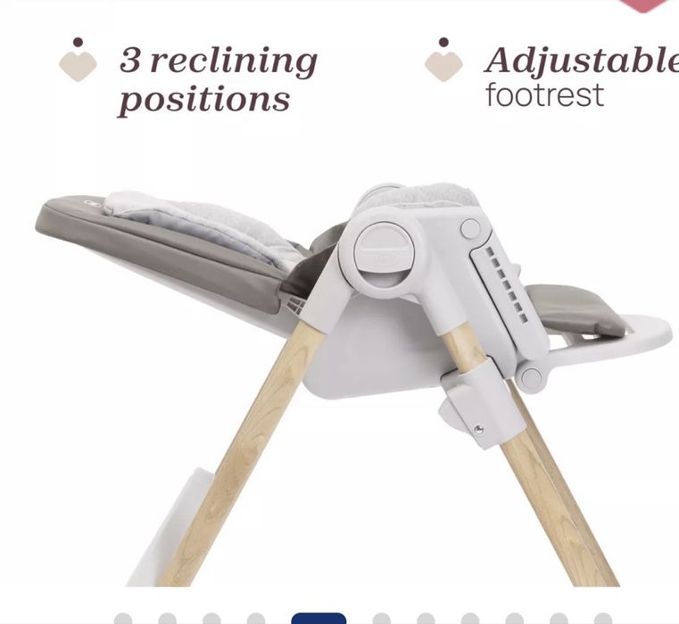 Vand scaun masa 3 in 1 Chicco Polly Armonia