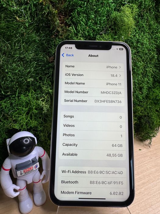 iPhone 11 64GB White Alb 85% Baterie #3008
