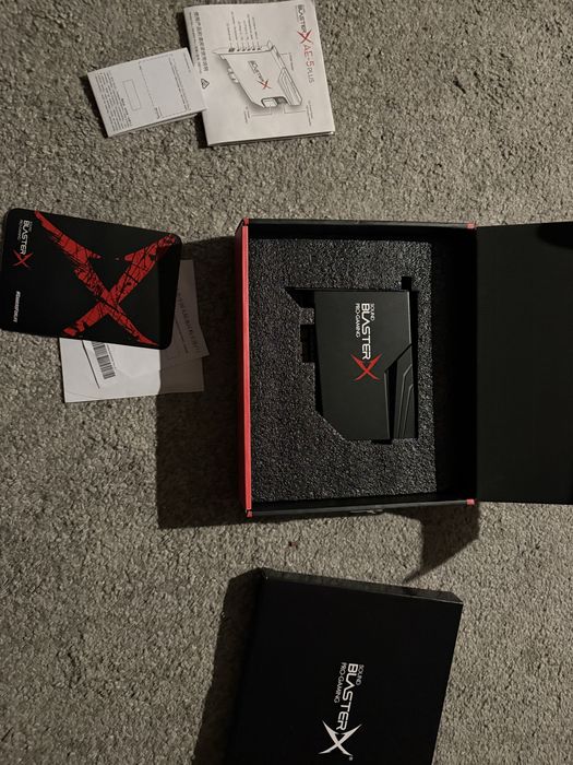 Placa de sunet soundblaster ae5 plus creative