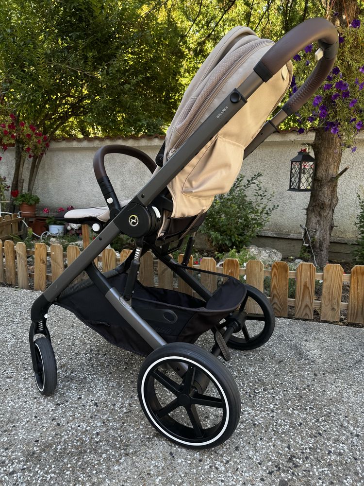 Бебешка количка cybex balios s lux almond beige