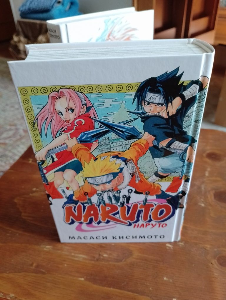Книга Наруто как новая  книга 2 тома