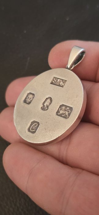 Pandant argint masiv Anglia