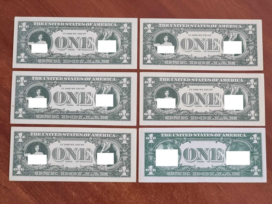 $1 Fantasy Banknote / USA Gag Note - bancnote 1 dolar de colectie 1969