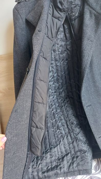 Вълнено мъжко палто McNeal, размер L