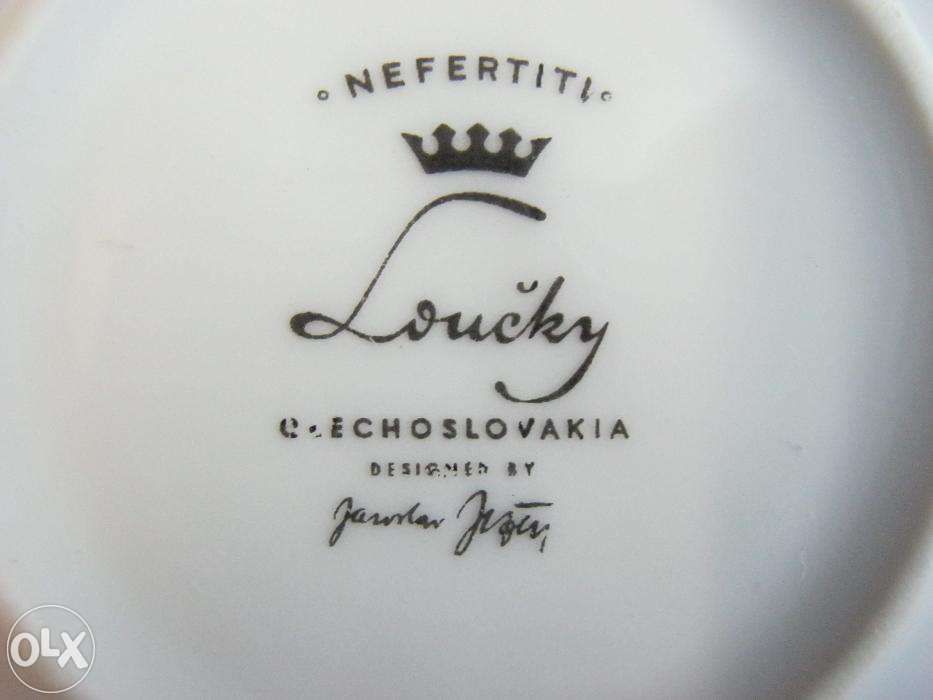 Set farfurii.Loucky porcelain/NEFERTITI/Jaroslav Jezek.