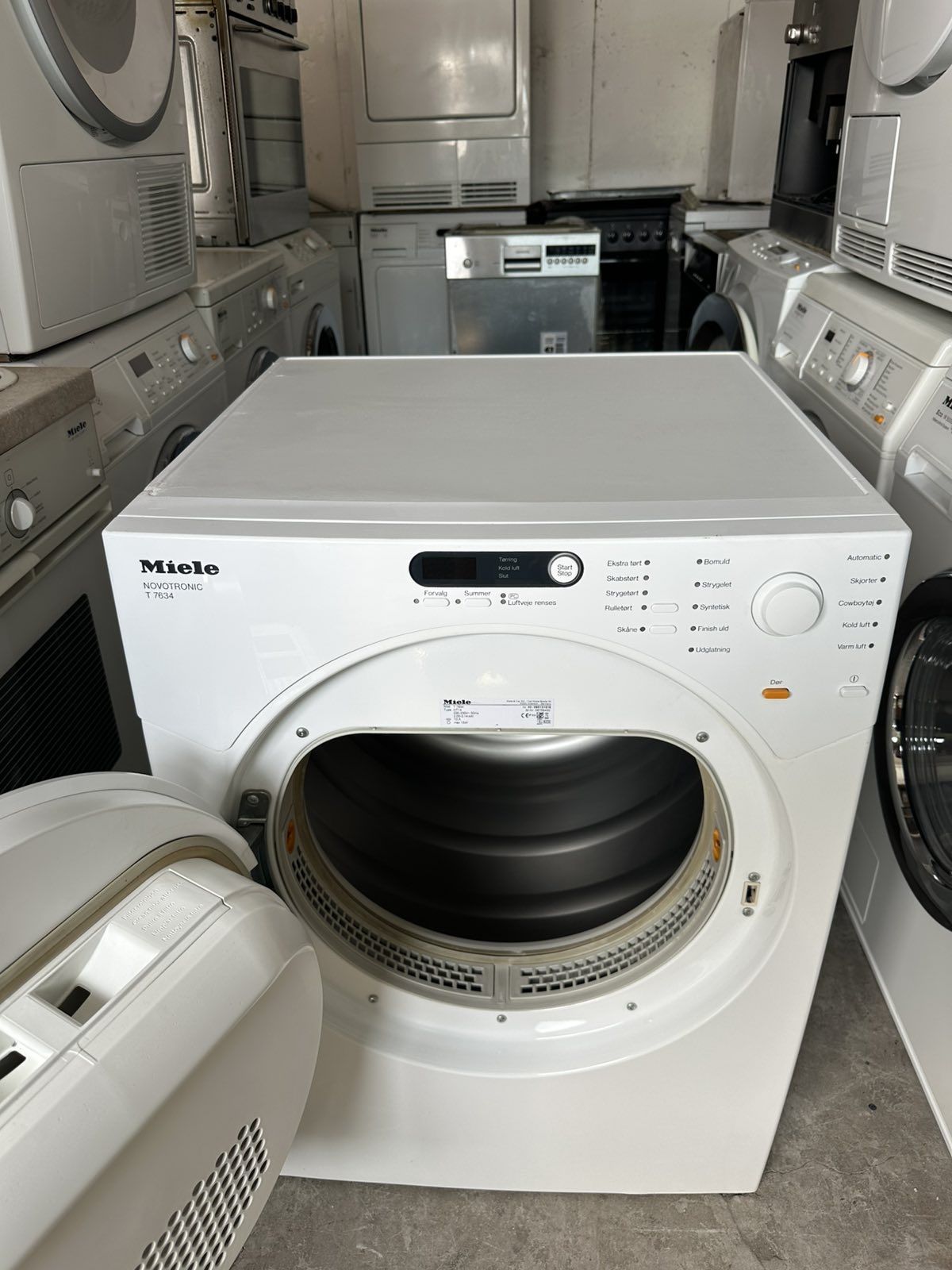 Сушилня +гаранция. MIELE ПЧЕЛНА ПИТА. Въздуховодна. Доставка за София