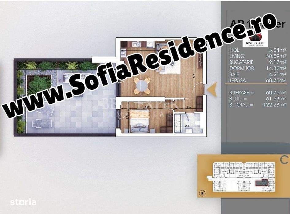 2 Camere superbe FInisaje Top