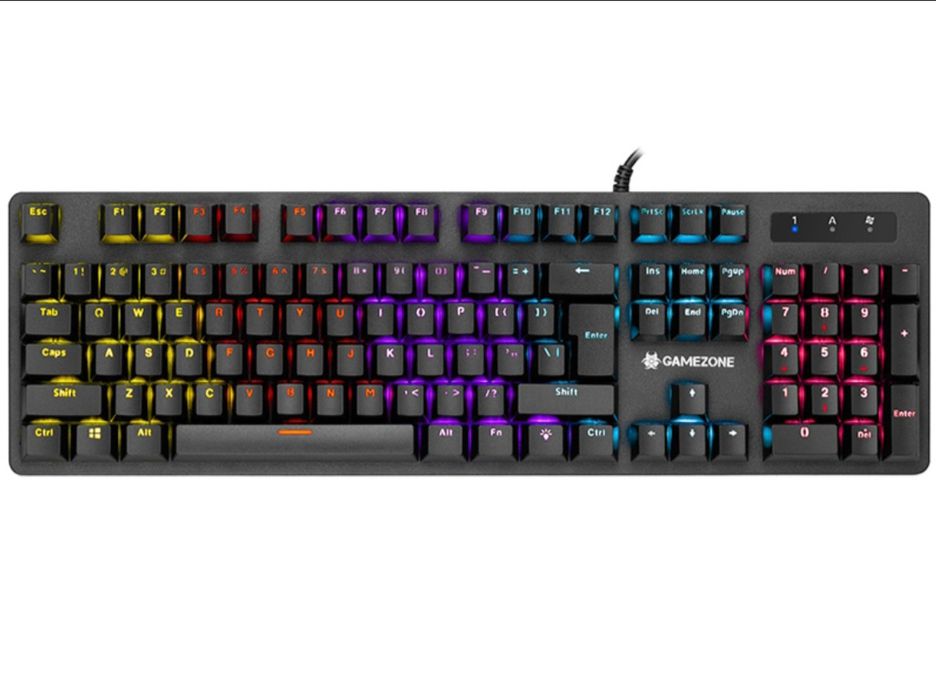 Механична геймърска клавиатура tracer gamezone hitt, черен