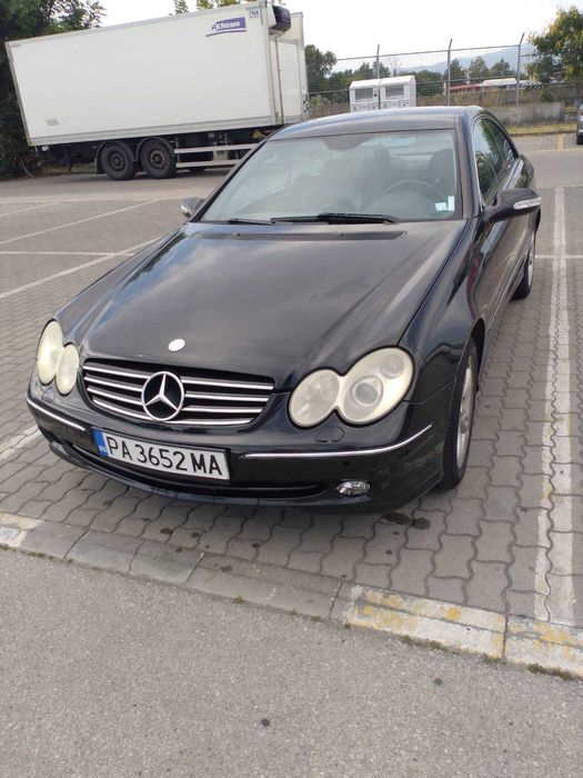 Mercedes CLK 270 CDI 2004, запазен, автоматик, кожен салон, 7500лв.