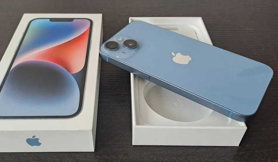 iPhone 14 Blue, 128gb-гаранция