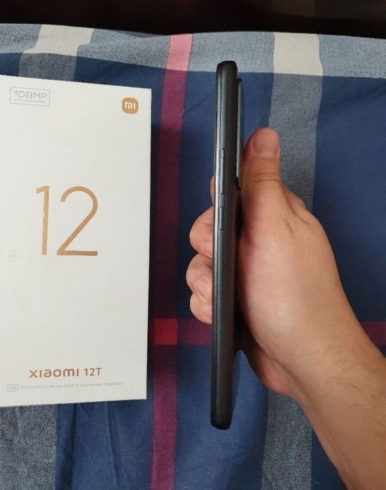 Xiaomi MI 12T 5G 16/256GB Black Igravoy Flagman Karobka Holati Ideal