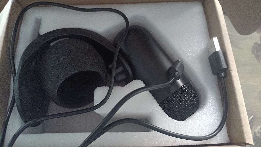 Конденсаторный микрофон К6, черный